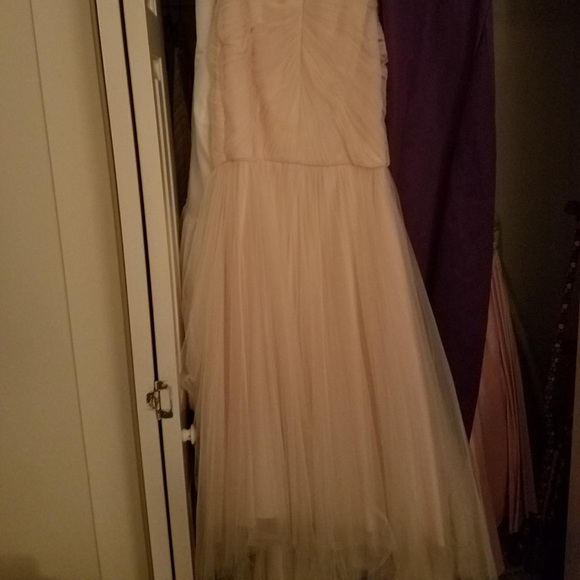 Formal pale pink dress - Picture 3 of 3